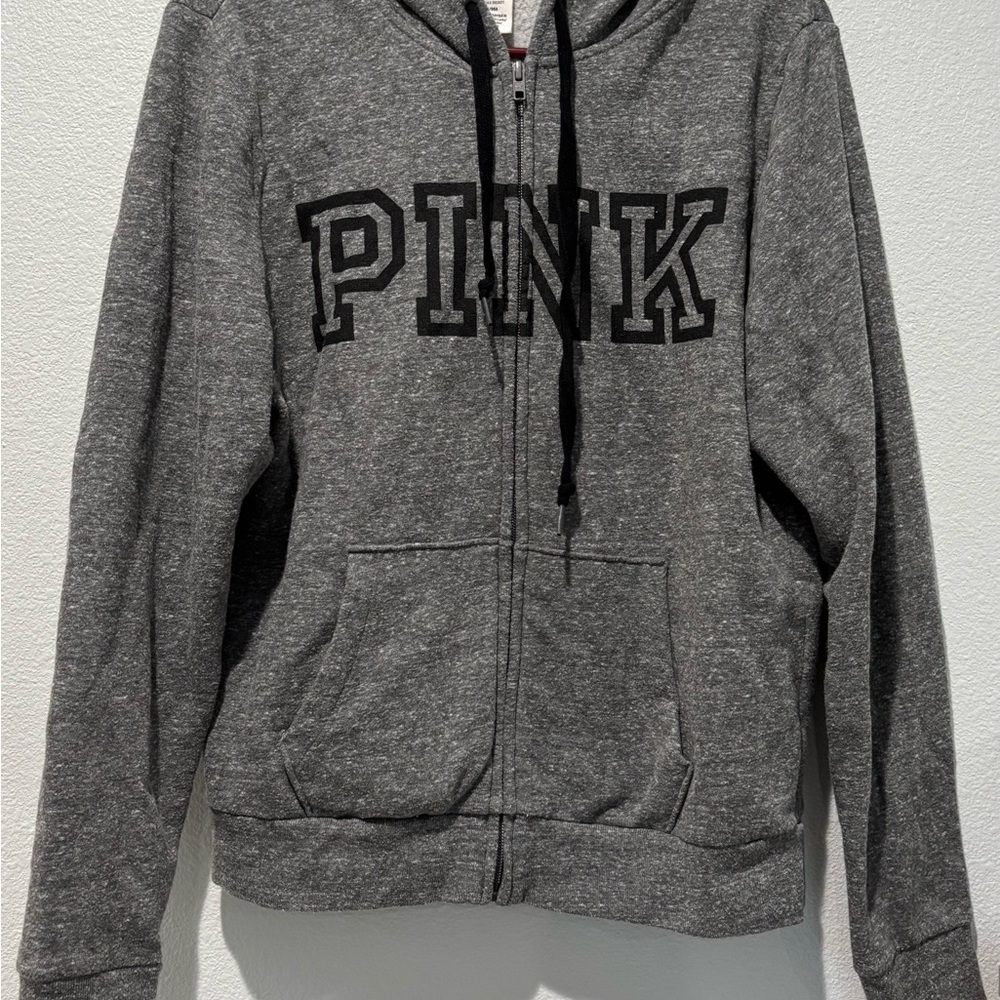 PINK Victoria's Secret Heather Gray Hoodie